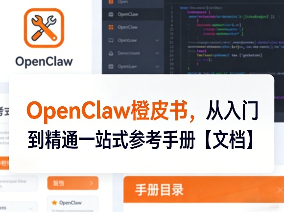 OpenClaw橙皮书，从入门到精通一站式参考手册【文档】-鼎铸网