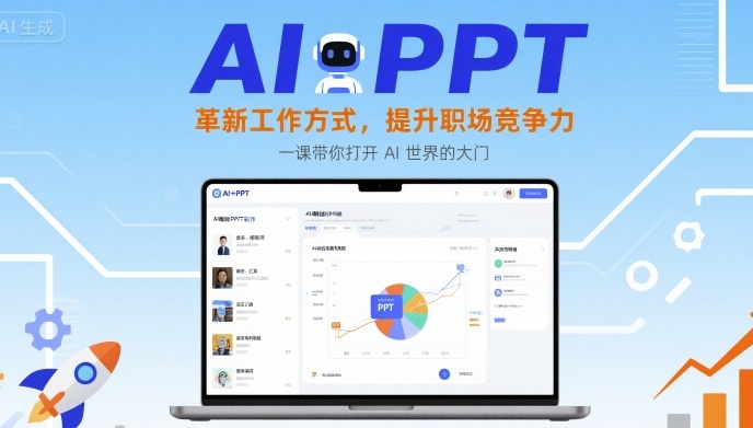 AI+PPT：革新工作方式，提升职场竞争力，一课带你打开 AI 世界的大门-鼎铸网