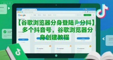谷歌浏览器分身登陆多个抖音号，谷歌浏览器分身创建教程-鼎铸网