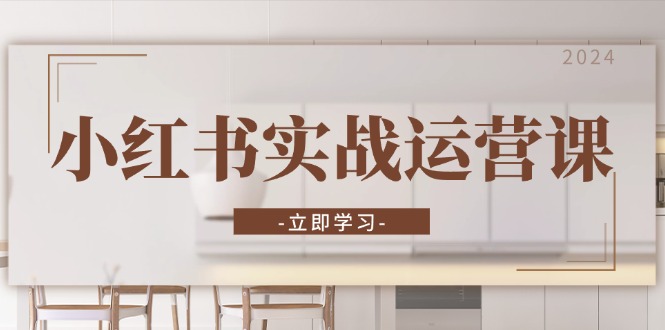 小红书实战运营课：从开通店铺到直播话术，打造爆款笔记与高效直播-鼎铸网
