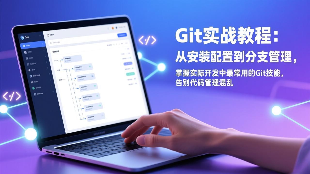 Git实战教程：从安装配置到分支管理，掌握实际开发中最常用的Git技能，告别代码管理混乱-鼎铸网