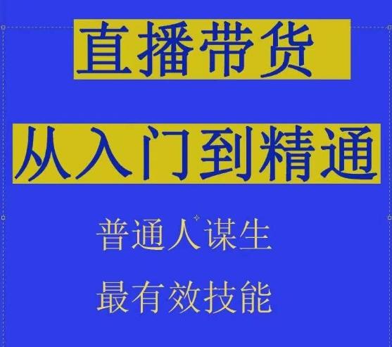2024抖音直播带货直播间拆解抖运营从入门到精通，普通人谋生最有效技能-鼎铸网