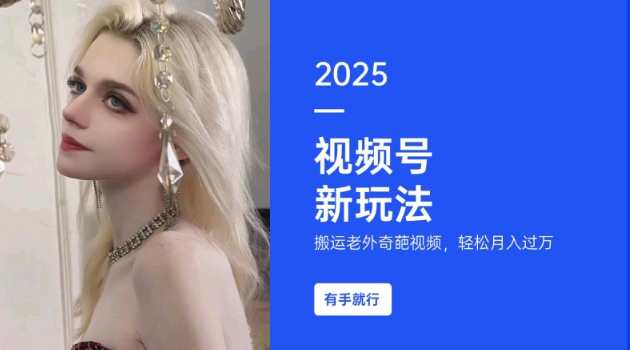 搬运老外奇葩视频，撸视频号分成计划收益，每天只需一小时，新手小白轻松月入过W-鼎铸网