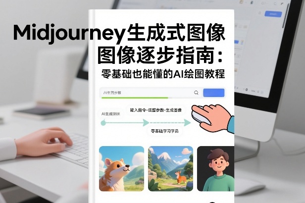 Midjourney生成式图像逐步指南：零基础也能懂的AI绘图教程-鼎铸网
