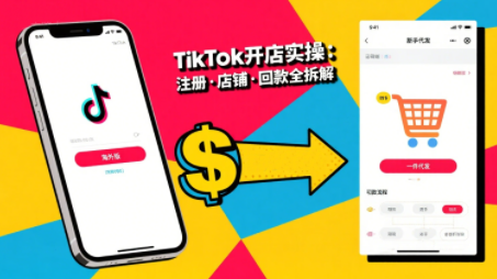 大熊跨境·TikTok从开店到投流的进阶课-鼎铸网