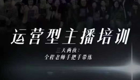 婉婉运营型主播培训线下课，主播四大能力，十小时线下录像+字幕，内容比线上课干-鼎铸网