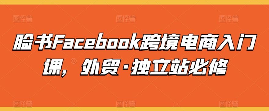 41e3a619852bfe536363f83f0a06788b.jpeg 脸书Facebook跨境电商入门课,外贸·独立站必修