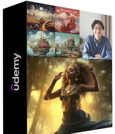 MidjourneyAI绘画艺术生成的大师级写作提示指南教程-8节视频课-中英字幕-鼎铸网