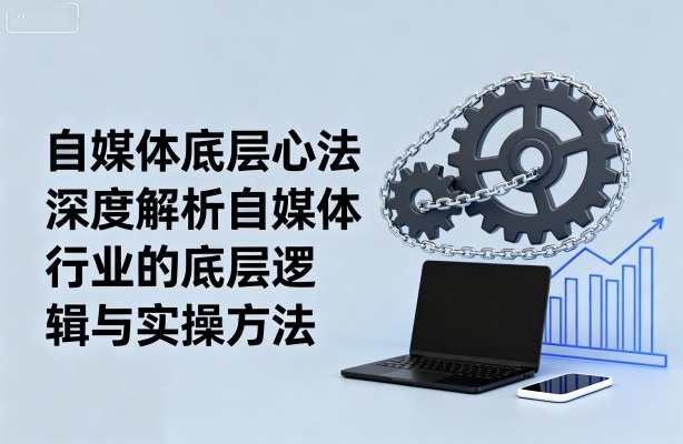 自媒体底层心法，深度解析自媒体行业的底层逻辑与实操方法-鼎铸网