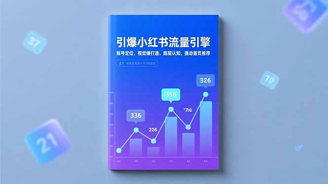 引爆小红书流量引擎，账号定位、视觉锤打造、底层认知，撬动首页推荐-鼎铸网