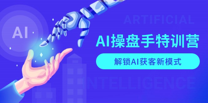 AI-操盘手特训营，解锁AI获客新模式，全面掌握AI商业应用与提示词技巧-鼎铸网