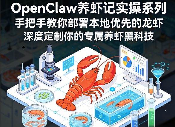 675ae19fbe649c0eba9acf6217f9d17a.jpeg OpenClaw养虾记实操系列,手把手教你部署本地优先的龙虾,深度定制你的专属养虾黑科技