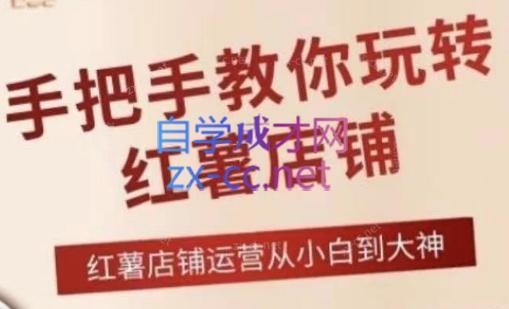海燕老师·2024手把手教你玩转红薯店铺-鼎铸网