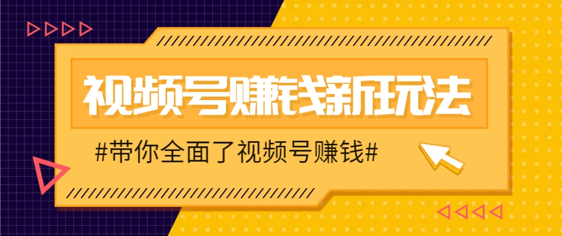 视频号短视频带货新玩法，用这个方法，一天佣金4407(附详细教程)-鼎铸网