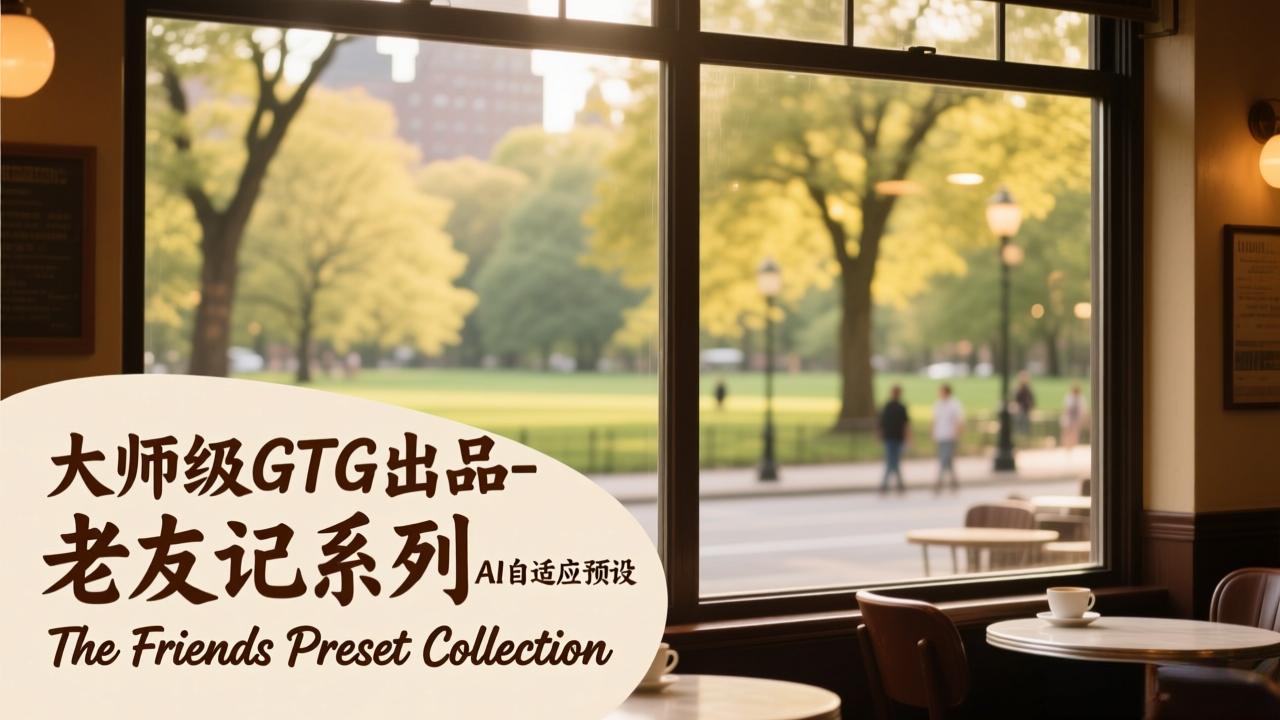 大师级GTG出品-老友记系列AI自适应预设The Friends Preset Collection-鼎铸网