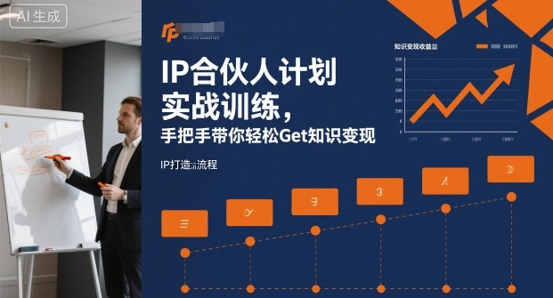 IP合伙人计划实战训练，手把手带你轻松Get知识变现-鼎铸网