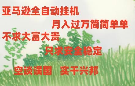 亚马逊全自动浏览挂机，，收益稳定且前景广阔-鼎铸网
