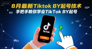 8月最新Tiktok搬运起号技术，手把手教你学会TikTok搬运起号-鼎铸网