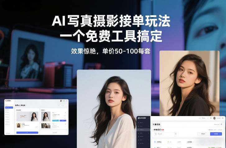 98cdaf52f33b76fa1d71ef52f1848027.jpeg AI写真摄影接单玩法,一个免费工具搞定,效果惊艳,单价50-100每套