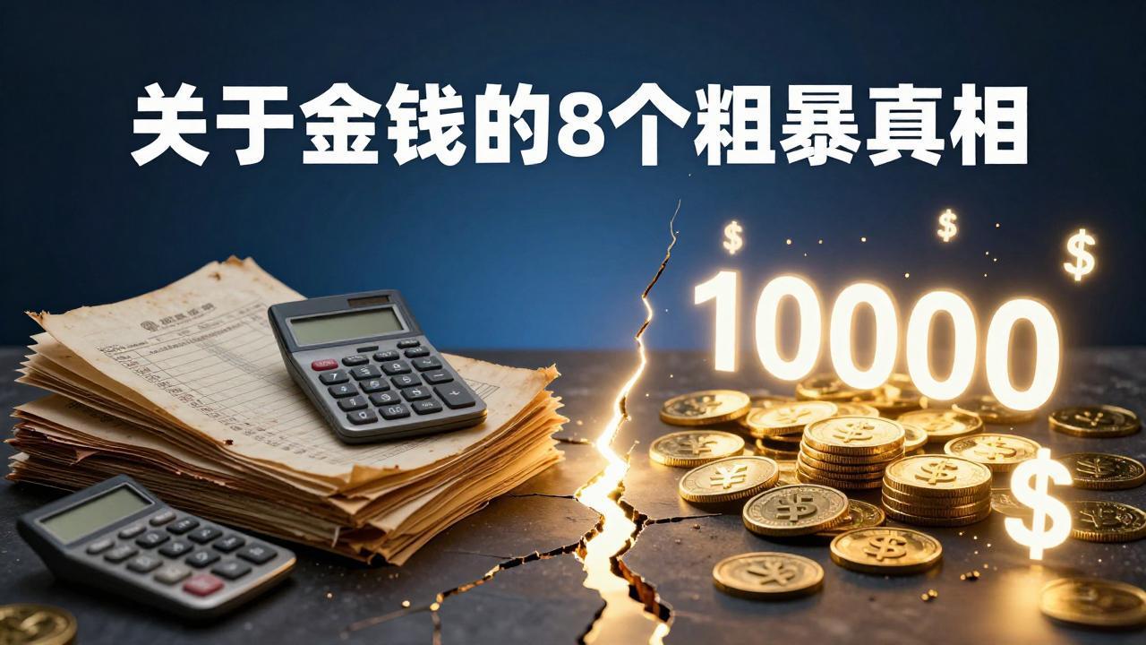付费文章：关于金钱的 8 个粗暴真相，彻底重塑你的赚钱思维与财富认知-鼎铸网