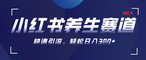 AI+可画生成小红书养生作品，新手暴力起号，矩阵操作，轻松日入3张+-鼎铸网