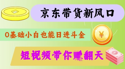 最新京东短视频带货代运营秘籍，轻松躺挣【揭秘】-鼎铸网
