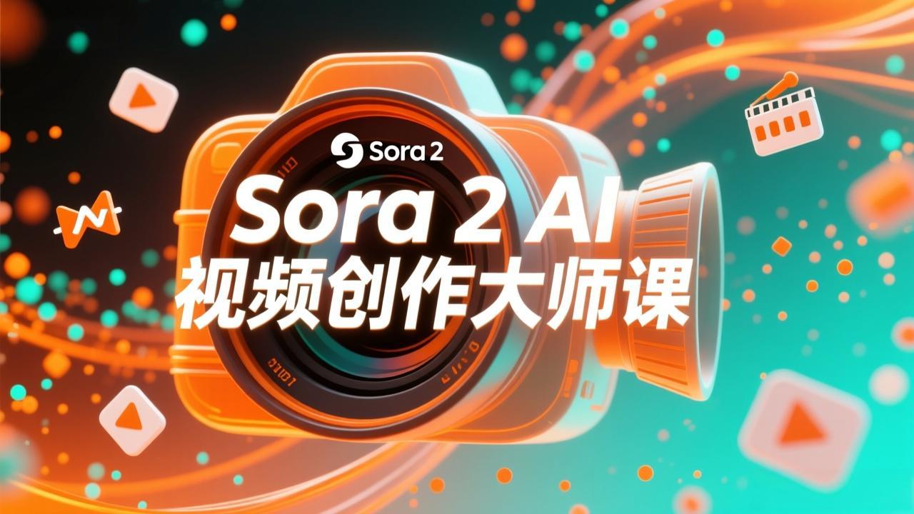 如何利用Sora 2创建流行AI人工智能视频大师班教程：掌握创作全流程，产出百万播放内容-鼎铸网