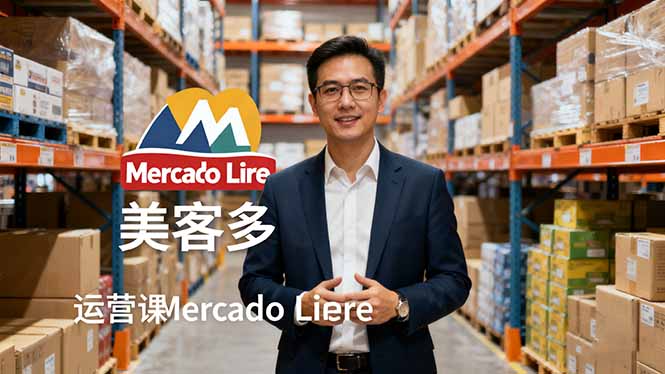 2025美客多Mercado Libre运营课：账号注册/产品上传/促销活动/自发货模式-鼎铸网