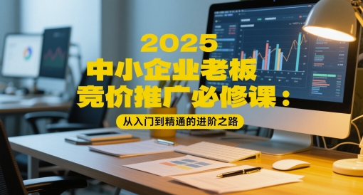2025中小企业老板竞价推广必修课：从入门到精通的进阶之路-鼎铸网