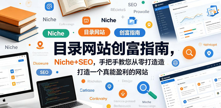 目录网站创富指南，Niche+SEO，手把手教您从零打造打造一个真能盈利的网站【原创双语字幕】-鼎铸网