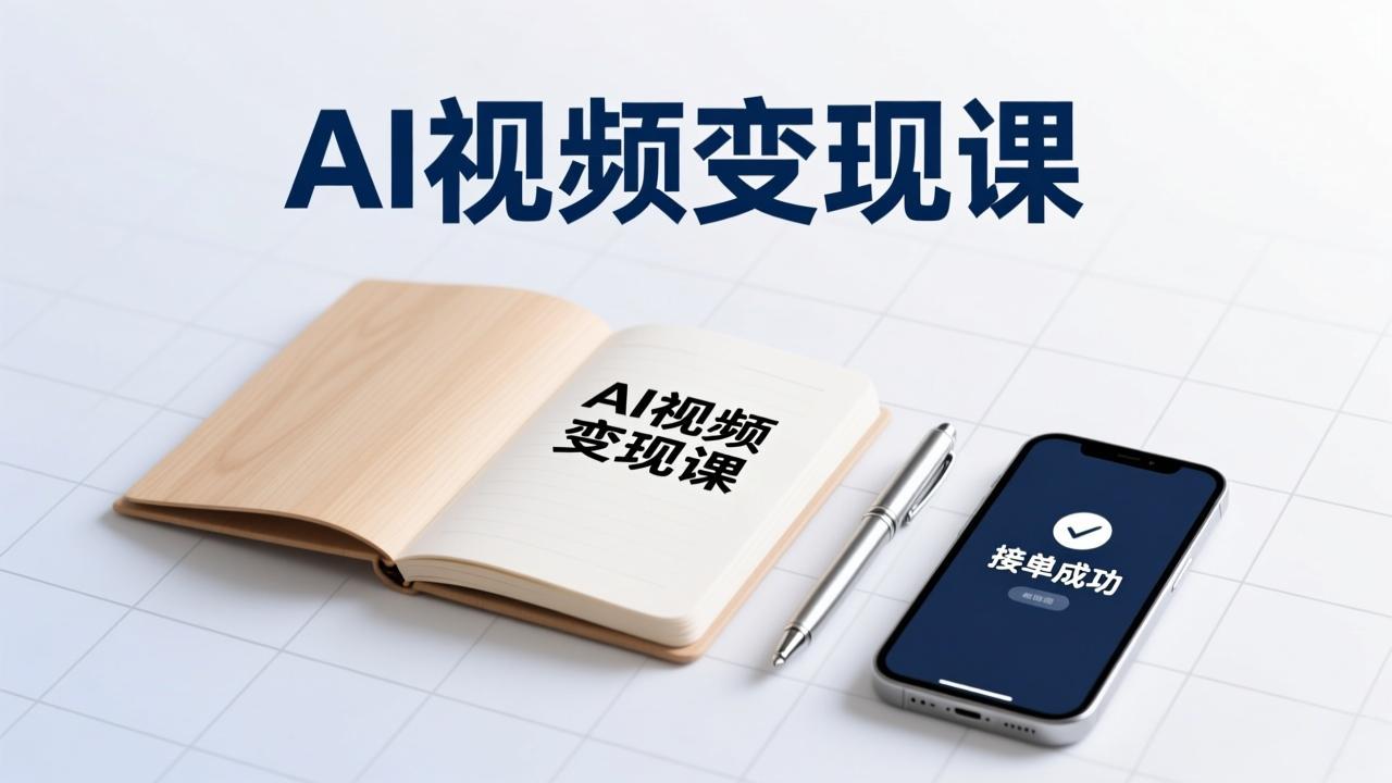 AI视频变现课，学完即可创作短片、接商单，实现副业增收，单项目报价可达千元-鼎铸网