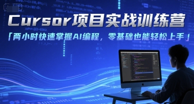 Cursor项目实战训练营，两小时快速掌握AI编程，零基础也能轻松上手-鼎铸网