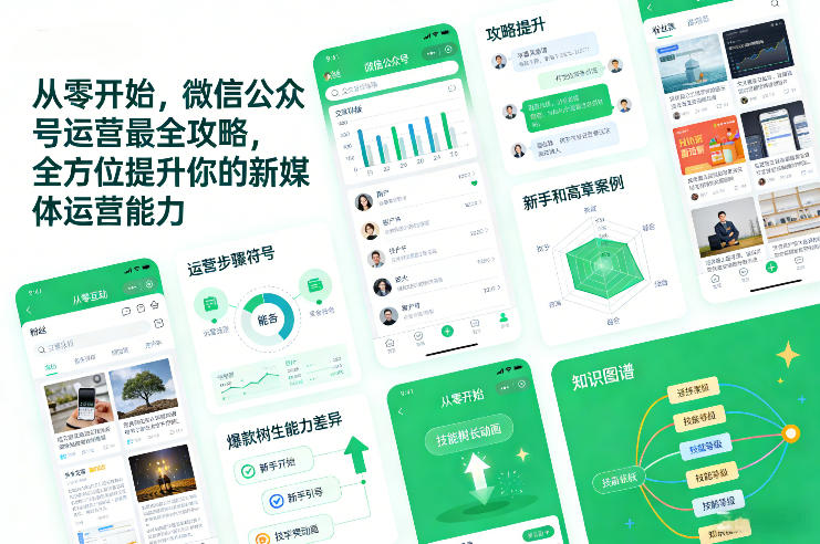 从零开始，微信公众号运营最全攻略，全方位提升你的新媒体运营能力-鼎铸网