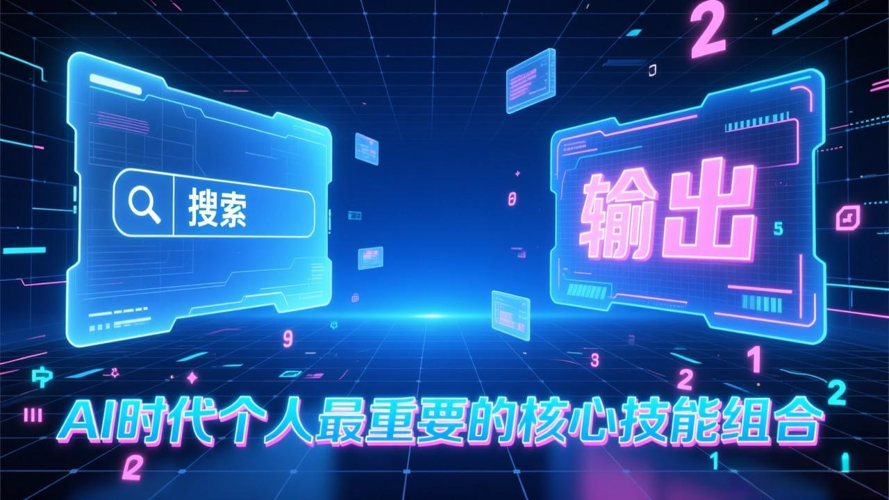 付费文章：AI时代个人最重要的核心技能组合：“输出能力”和“搜索能力”-鼎铸网