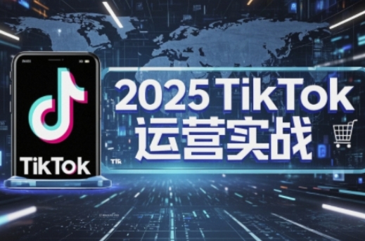 2025TikTok电商运营，掌握TikTok店铺运营核心技巧，实现低成本高转化-鼎铸网