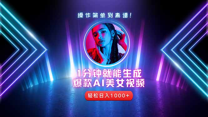 2025年最强副业：用AI做短视频，从零开始打造爆款账号！-鼎铸网