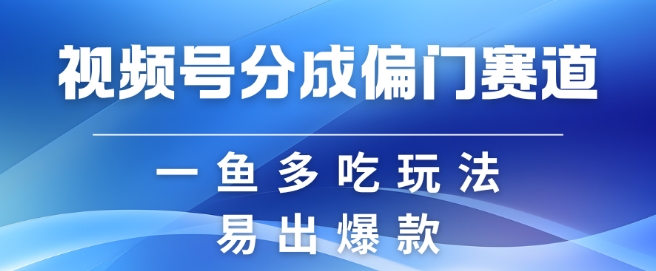 视频号创作者分成计划偏门类目，容易爆流，实拍内容简单易做【揭秘】-鼎铸网
