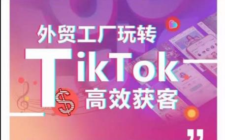 外贸工厂玩转TikTok高效获客，多种引流方式与账号定位技巧，拆解爆款短视频打造成功案例-鼎铸网