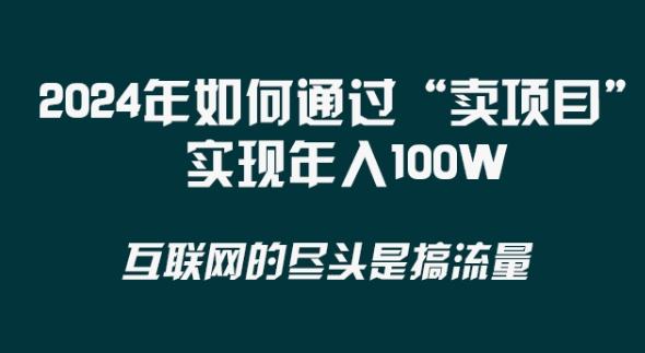 2024年 做项目不如‘卖项目’更快更直接！年入100万-鼎铸网