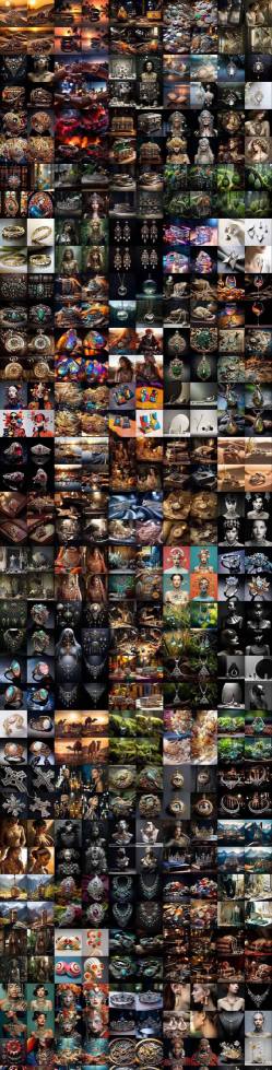 f049b2720491c40bc782aa9f38a9a77e.jpeg 460+专业Midjourney珠宝摄影AI提示词戒指,项链-耳环-手链-宝石等,立即开始创作珠宝艺术