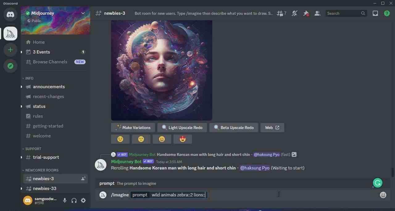 Midjourney AI人工智能艺术图片从入门到高级创作教程-33节课-中英字幕-鼎铸网