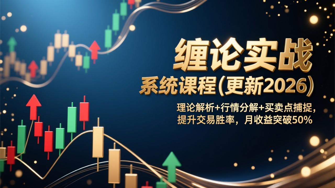 缠论实战系统课程(更新2026-鼎铸网