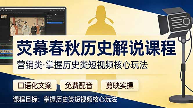 荧幕春秋历史(营销类-鼎铸网